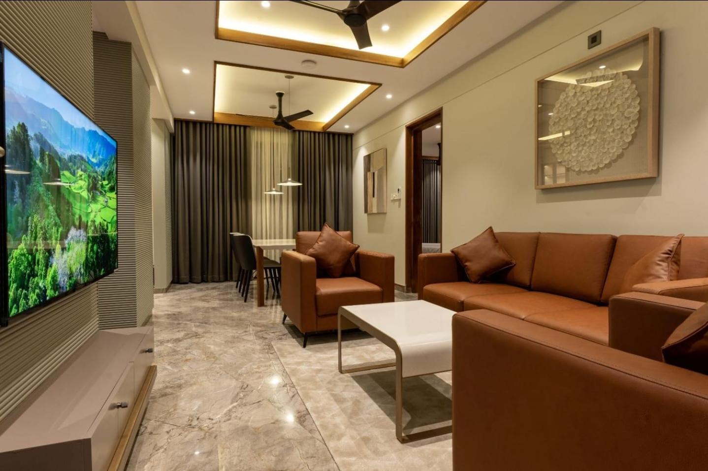 Seashell Apartments Kozhikode Buitenkant foto